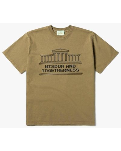Aries Wisdom And Togetherness Tee - Green