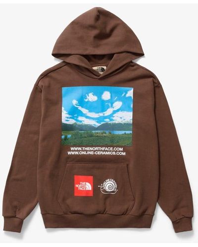 The North Face Pull Over Hoodie X Online Ceramics - Blue
