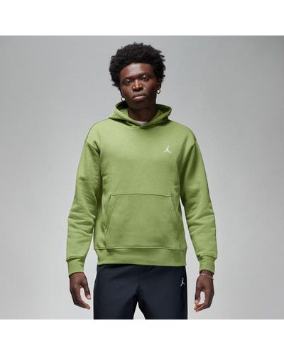 Nike Brooklyn Fleece Printed Pullover Hoodie - Green