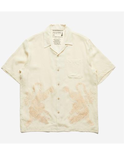 Maharishi Take Tora Summer Shirt - Natural