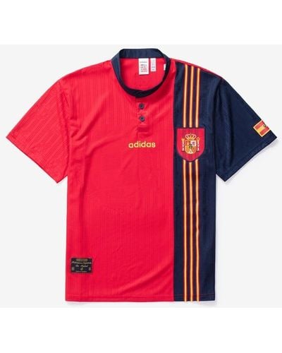 adidas Spain 1996 Home Jersey - Red