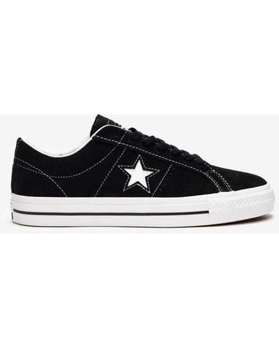 Converse One Star Pro Suede - Black