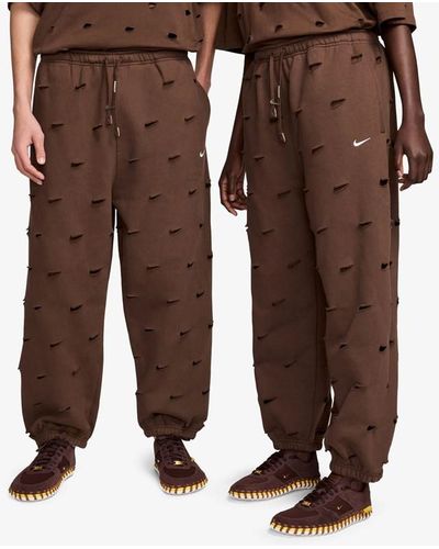 Nike X Jacquemus Swoosh Pants Cotton - Brown