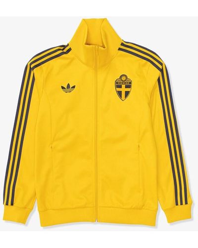 adidas Sweden Beckenbauer Track Top - Yellow