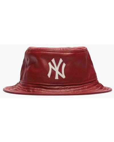 KTZ Mlb Leather Bucket Neyyan - Red