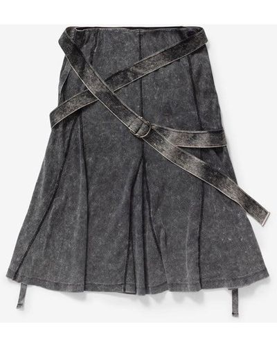 DIESEL O-venus Skirt - Grey