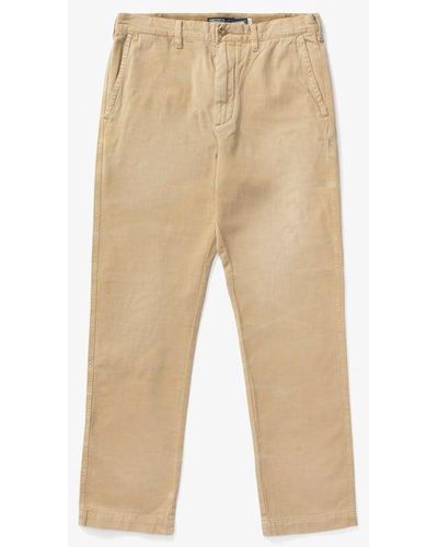Polo Ralph Lauren Relaxed Fit Garment-dyed Twill Pant - Natural