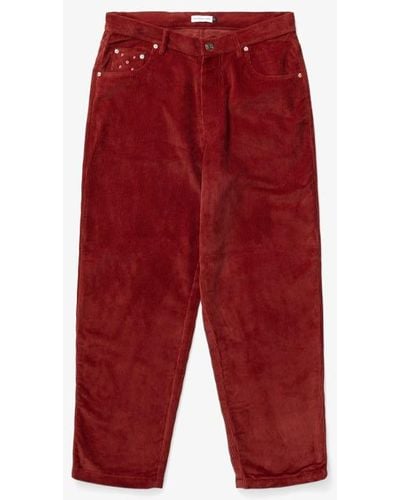 Pop Trading Co. Cord Drs Pant - Red