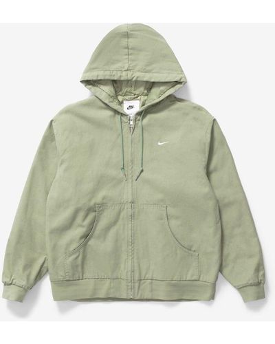 Nike Life Padded Hooded Jacket - Green