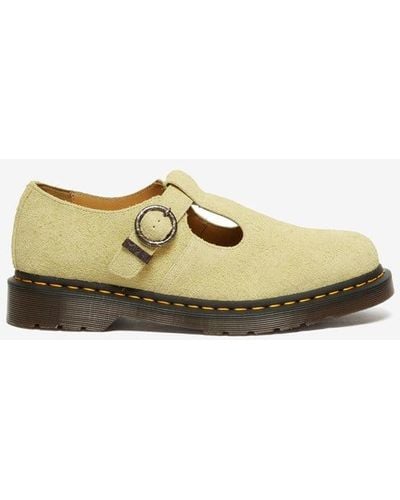 Dr. Martens T-bar Suede - Yellow
