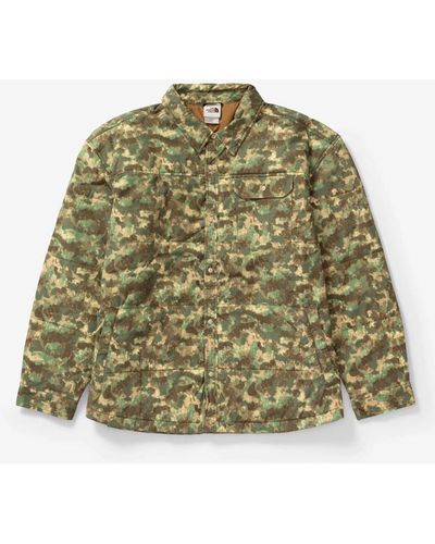 The North Face M66 Stuffed Shirt Jacket - Green
