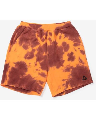 Pam Dreamz Dyed Terry Shorts - Orange