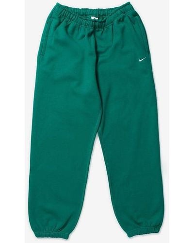 Nike Solo Swoosh Sweat Fleece Pant - Green