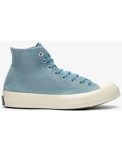 Women's blue high top sneakers sales