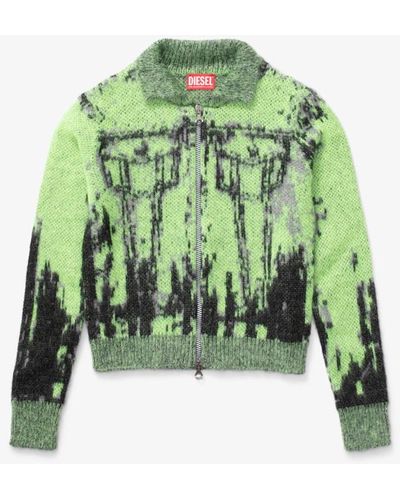 DIESEL M-taphos Knitwear - Green