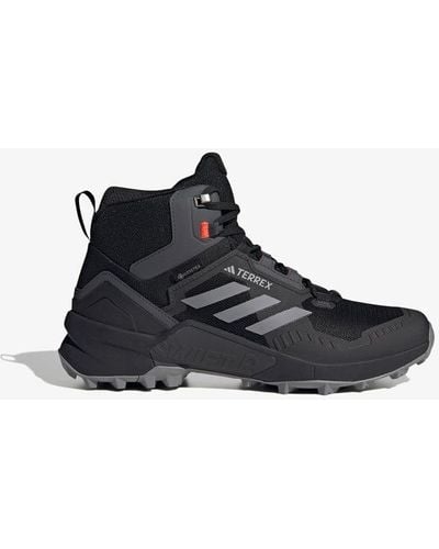 adidas Terrex Swift R3 Mid Gore-tex Hiking Shoes - Black