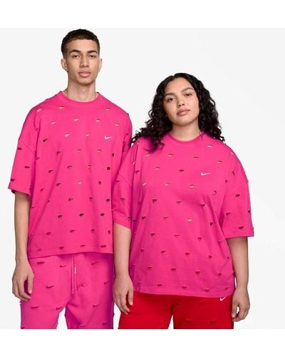 Nike X Jacquemus Swoosh T-shirt Cotton - Pink