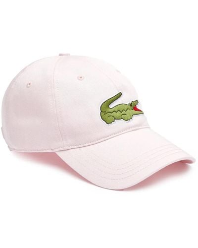 Lacoste Big Logo Cap - Pink