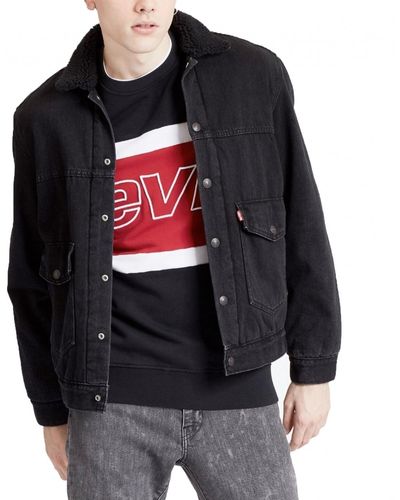 Levi's Patched Sherpa Trucker Jacket - Mehrfarbig