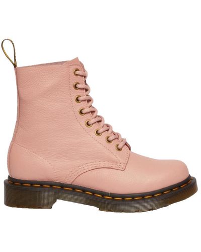 Dr. Martens 1460 Pascal Virginia Leather Boots - Natur