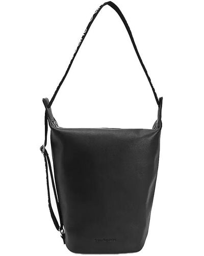 Calvin Klein Convertible Bucket-Bag - Schwarz