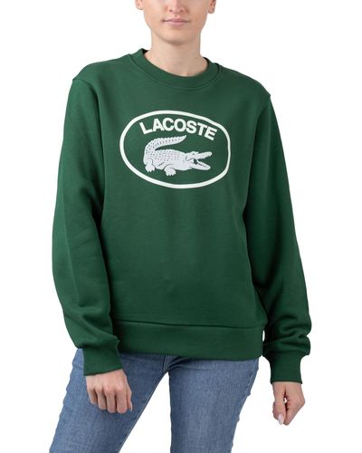Lacoste Fleece Sweater - Grün