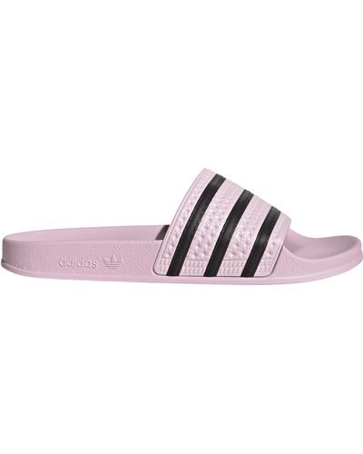Adidas slipper lila sales