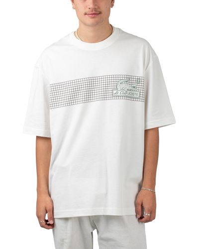 Lacoste T-Shirt Tennis Tee - Weiß