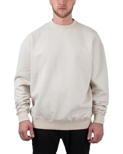 PEGADOR Logo Oversized Sweater - Grau