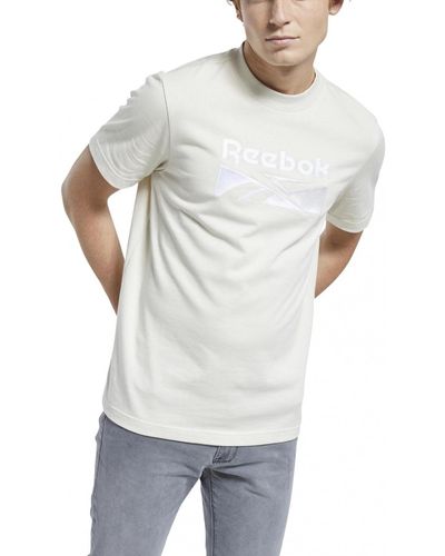 Reebok T-Shirt Split Vector Tee - Weiß