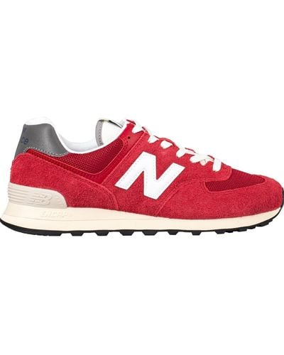 New Balance 574 Sneaker - Rot
