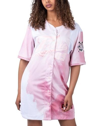 Fubu Varsity Baseball Dress - Lila