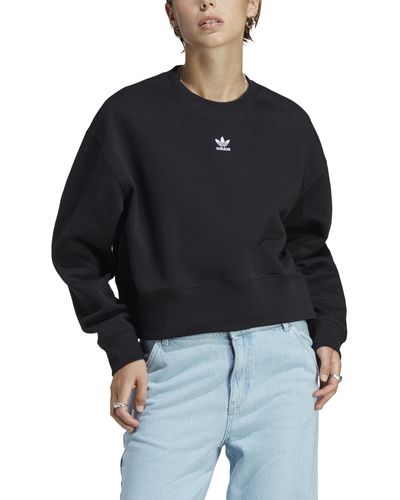 adidas Originals Sweatshirt adicolor Essentials Sweater - Schwarz