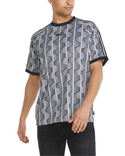 PUMA T-Shirt The NeverWorn Pattern Tee - Grau
