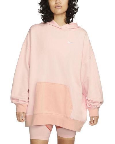Nike Sportswear Swoosh Fleece Hoodie - Pink