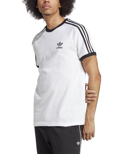 adidas Originals T-Shirt 3-Stripes Tee - Weiß