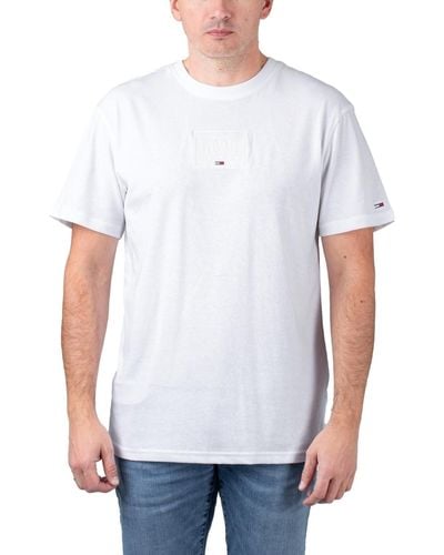 Tommy Hilfiger TJM Tonal Box Graphic Tee T-Shirt - Weiß
