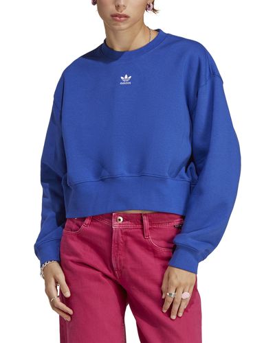 adidas Originals Sweatshirt adicolor Essentials Sweater - Blau