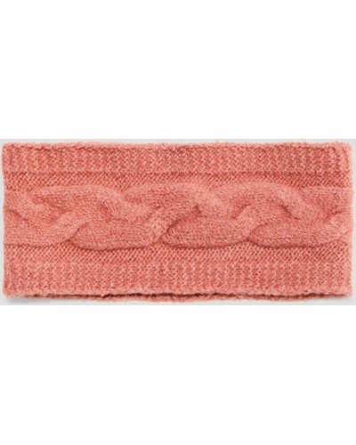 S.oliver Stirnband aus Baumwollmix - Pink
