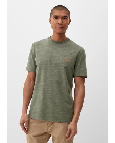 S.oliver T-Shirt mit Backprint - Grün