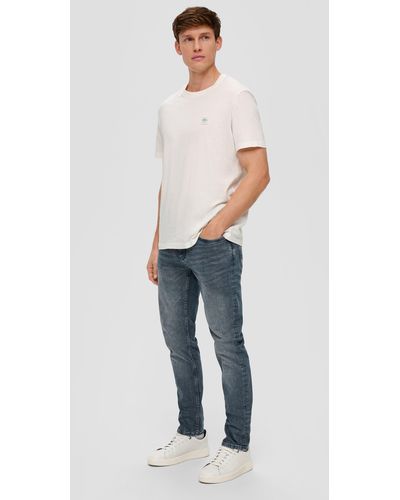 S.oliver Jeans Nelio / Slim Fit / Mid Rise / Slim Leg - Blau
