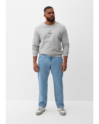 S.oliver Jeans York / Regular Fit / Mid Rise / Straight Leg - Blau