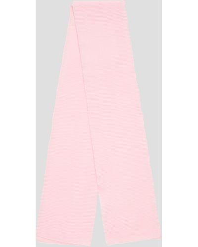 S.oliver Schal mit Plissée-Struktur - Pink