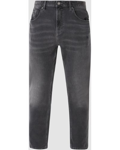 S.oliver Jeans Casby / Relaxed Fit / Mid Rise / Straight Leg - Grau