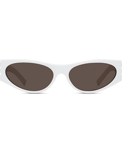 Givenchy 4g Gv 40055 I 21e Cat Eye Sunglasses - Black
