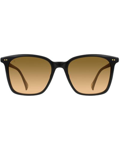 Raen Darine S741 Oversized Square Sunglasses - Black