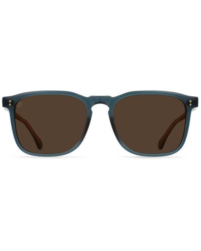 Raen Wiley Pol S285 Square Polarized Sunglasses - Black