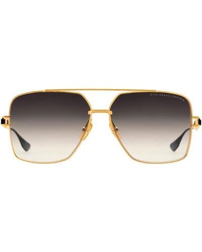 Dita Eyewear Grand-emperik Navigator Sunglasses - Black