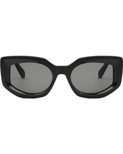 Celine Cl40277i 01a Cat Eye Sunglasses - Black