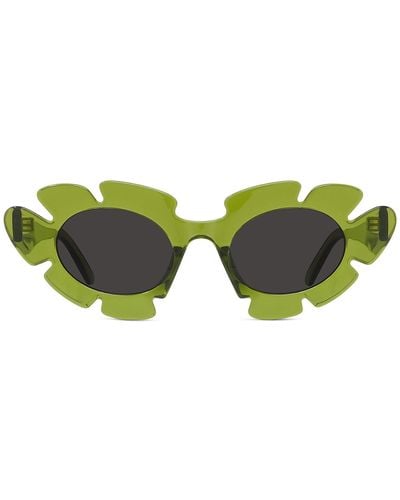 Loewe Paula's Ibiza Lw 40088u 93a Geometric Sunglasses - Gray